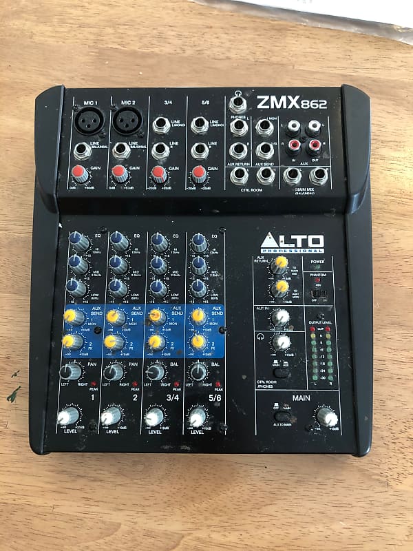Alto Professional Zephyr ZMX862 6-Channel Compact Mixer image 1