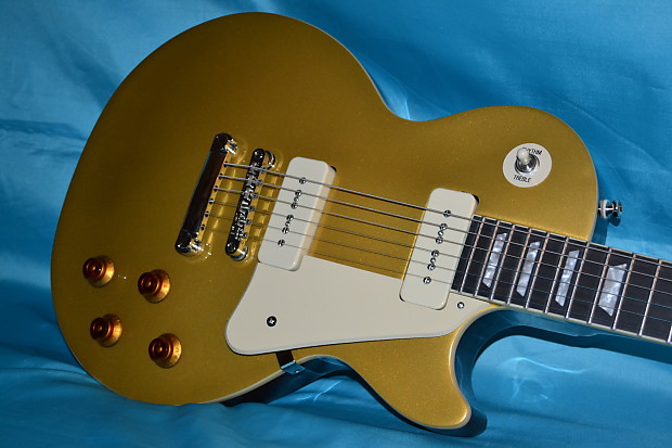 Epiphone 1956 Les Paul Standard Gold Top Pro with P-90 Pro