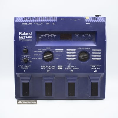 Roland GR-09 Guitar Synthesizer Made in Japan Guitar Effect Pedal ZG47708