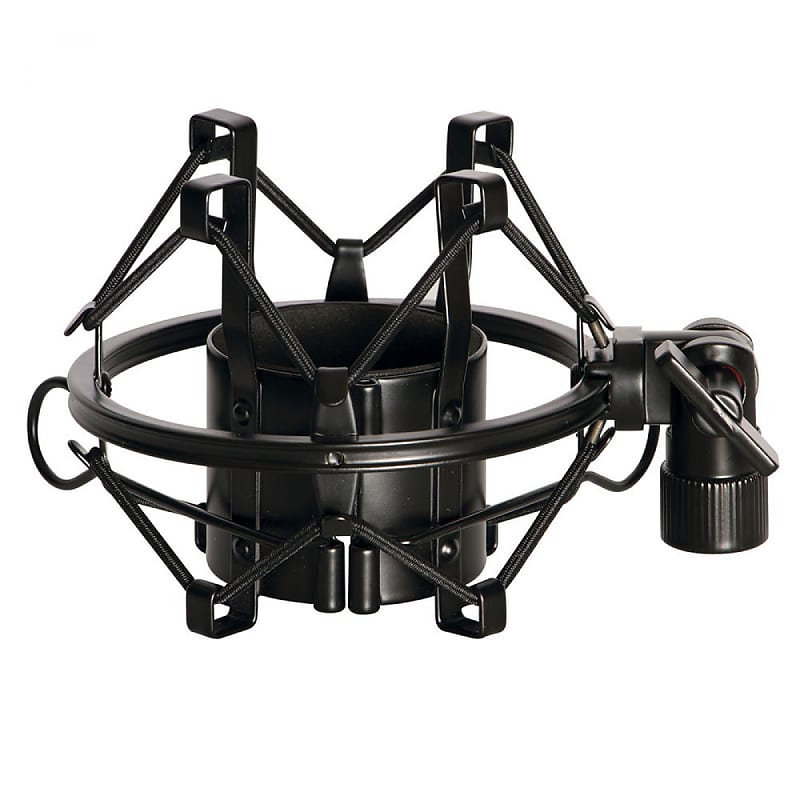 On-Stage MY410 Large Diaphragm Condenser Microphone Shock Mount Black