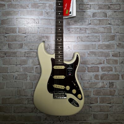 Fender American Professional II Stratocaster Electric Guitar - Olympic White (Philadelphia, PA) image 2