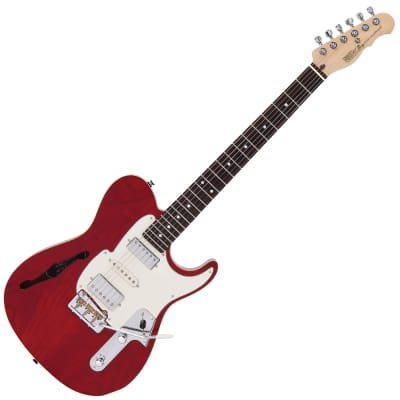 Fret-King Country Squire Semitone De Luxe ~ Thru Red image 1