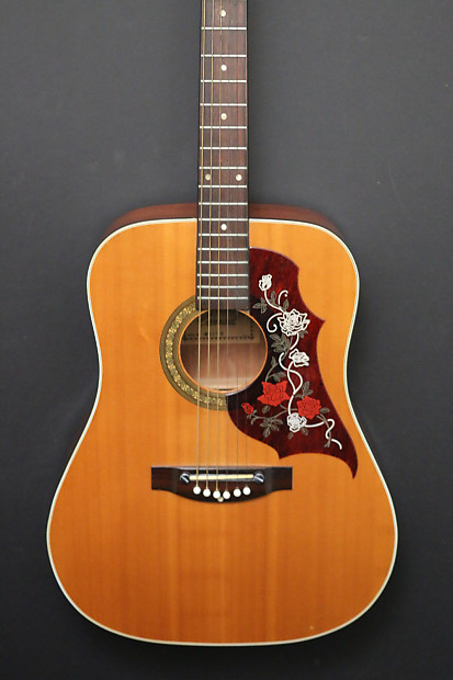 Conrad Hummingbird Acoustic Guitar Vintage 1970s MIJ | Reverb