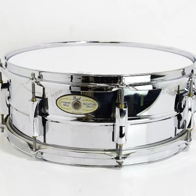 Pearl SS1455S/C SensiTone 14x5.5"  8-Lug Steel Snare Drum