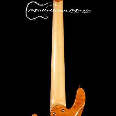 Yamaha John Patitucci TRB Signature Bass Guitar - Amber Gloss Finish - 6-String Bass image 7