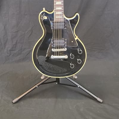 Electra SLM Les Paul style electric guitar 1980s - Black image 1