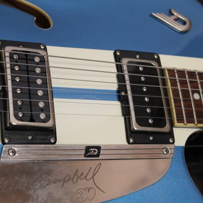 Duesenberg 30th anniversary Mike Campbell Heartbreakers Alliance series Starplayer - Blue image 8