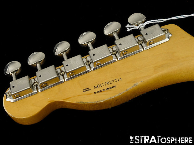 Fender Vintage 50s RI Road Worn Tele NECK + TUNERS 1952