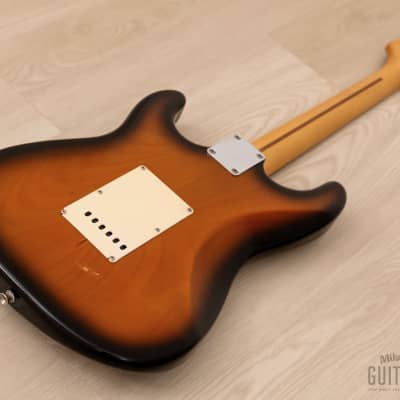 1991 Fender '54 Stratocaster ST54-900 Sunburst Lacquer w/ American Vintage Pickups, Japan MIJ Fujigen ST54-115 image 13