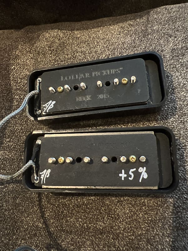 Lollar P90 Soapbar Pickups Black