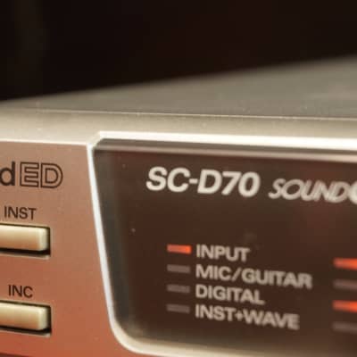 Roland ED SC-D70 Sound Canvas Polyphonic Digital Module MIDI USB