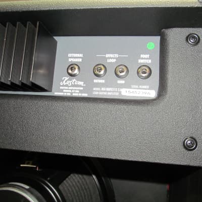 Kustom KG100FX112 2.0 100 Watt 1X12" Guitar Amplifier Combo with Fx's image 4