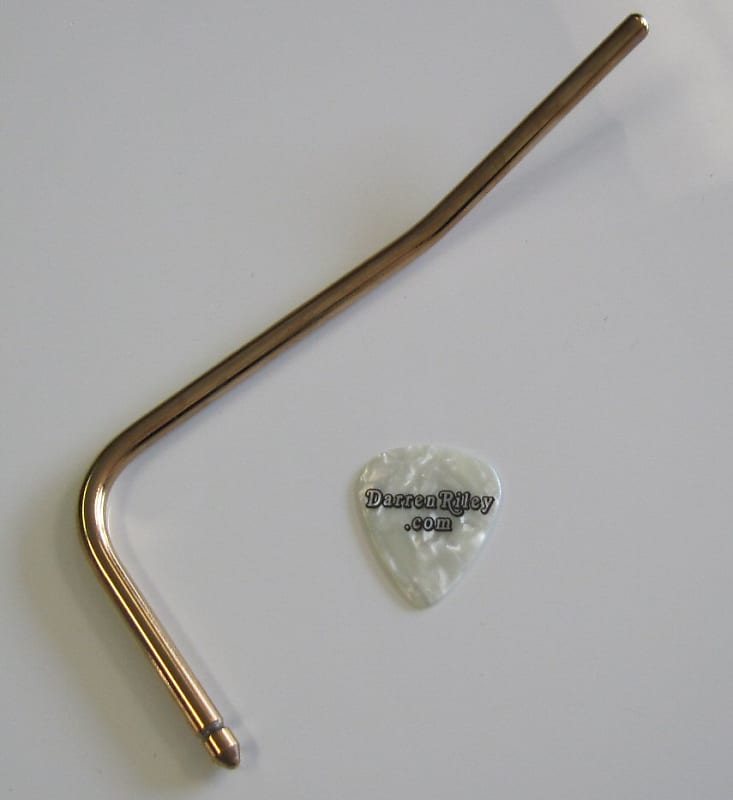 Fender LEFT HAND American Deluxe / Ultra Stratocaster Tremolo Arm GOLD 0068440000 image 1