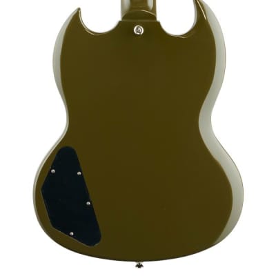 Epiphone Exclusive Run SG Standard 61 Maestro Guitar Olive Drab Green image 7
