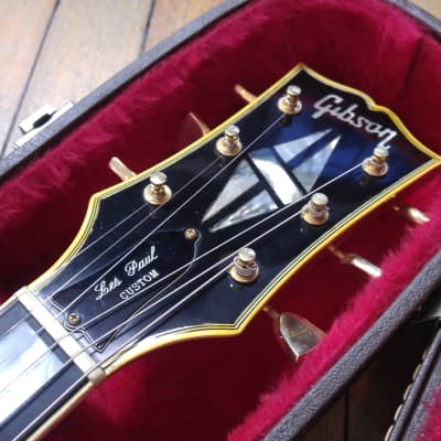 Gibson Les Paul Custom Left-Handed Cherry Sunburst #182322 Norlin-Era w/Gibson Case image 3