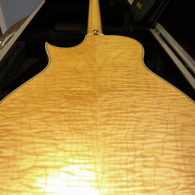 Warwick Master Built  Star Bass Singlecut Maple, 4-String -  Natural Transparent Satin image 4
