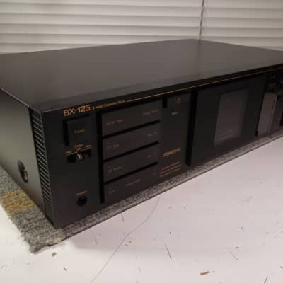 1985 Nakamichi BX-125 Stereo Cassette Deck Low Hours 1-Owner New Belts & Serviced 03-14-2024 Excellent Condition #297 image 5