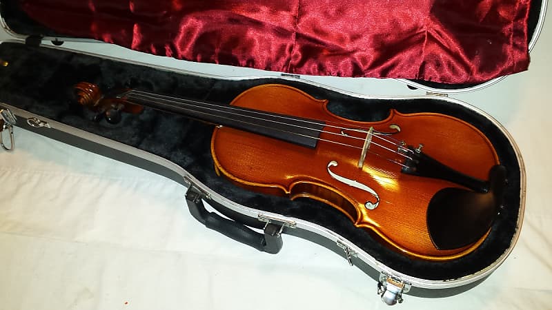 Hans Kroger Bavarian 780F 4/4 2007 German Violin & Vintage Fine Pernambuco Bow image 1
