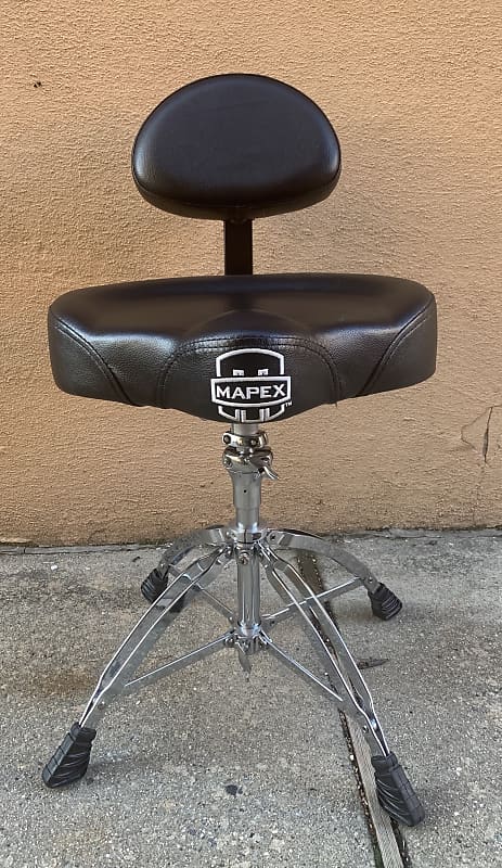 Mapex Four Legged Double Brace Throne With Adjustable Back image 1