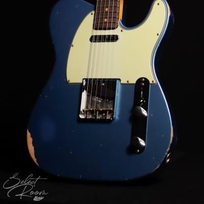 Fender Custom Shop LTD '61 Telecaster, Relic, Aged Lake Placid Blue image 5