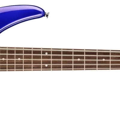 Jackson JS3V Spectra Electric Bass, 5-String, Indigo Blue image 2