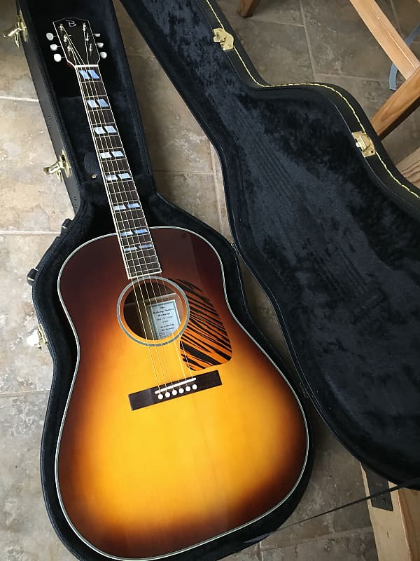 Bethany Guitars SJ Deluxe 2017 Sunburst better than a Gibson Reverb