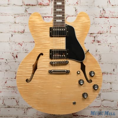 USED Gibson ES-335 Figured Hollowbody Electric Guitar Antique Natural image 1
