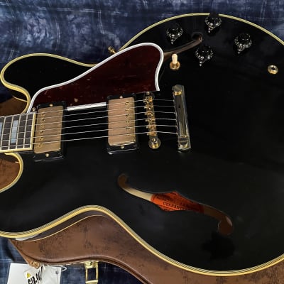 BRAND NEW ! 2023 Gibson Custom Shop '59 ES-355 Reissue Stopbar - Ebony - VOS - 8.2 lbs - Authorized Dealer - In-Stock! G02083 image 8
