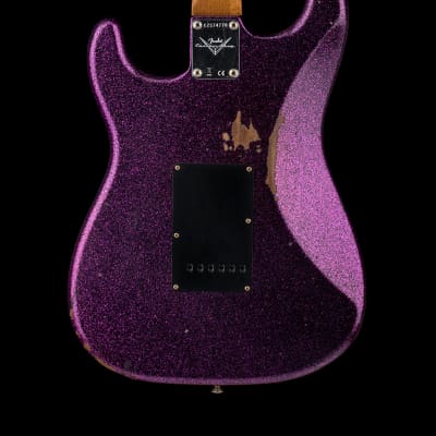 Fender Custom Shop Empire 67 Stratocaster Relic - Magenta Sparkle #74770 image 2