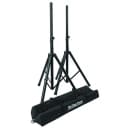 On-Stage SSP7750 Compact Speaker Stand Pack with Carry Bag