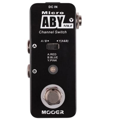 Mooer ABY MKII Channel Switching Micro Guitar Effects Pedal image 2