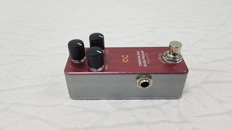 One Control Crimson Red Bass Preamp | Reverb