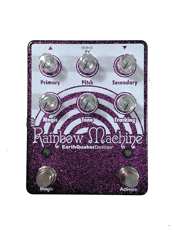 EarthQuaker Devices Rainbow Machine v2 Black, Purple Sparkle