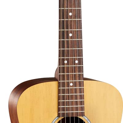 Cort ADMINIOP Standard Series Dreadnought 3/4 Size Mahogany Neck 6-String Acoustic Guitar w/Gig Bag image 4