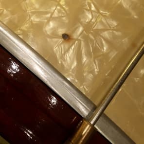 W.F.L. - Ludwig 14x26 Vintage Bass Drum  1930s-1950s White Marine Pearl image 4
