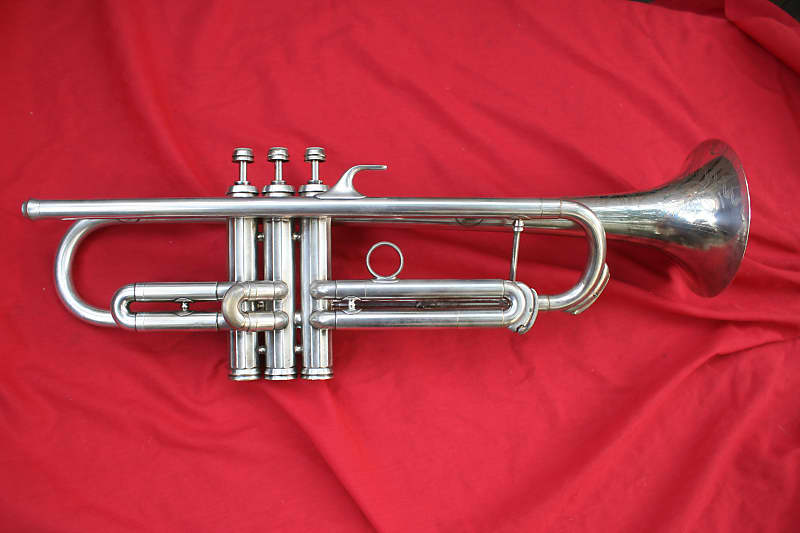 Conn Conn Connqueror 48B Bb trumpet 1940 Silver plated