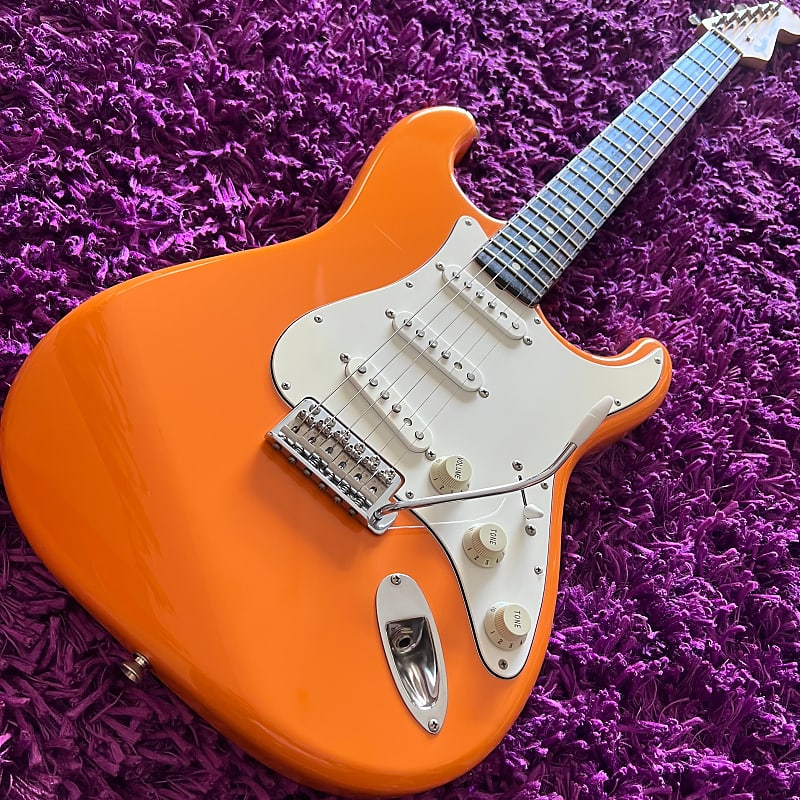 Capri Orange Fender Stratocaster