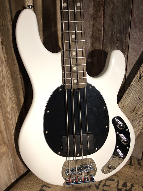 Sterling Sub Ray 4 String Bass White | Reverb Sterling Sub Ray 4 String Bass White | Reverb
