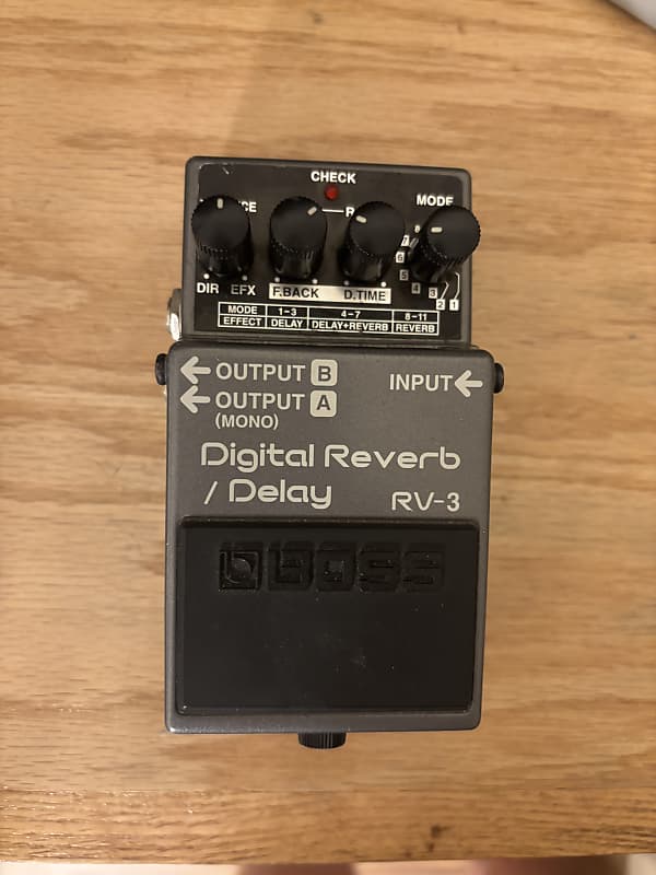 Boss RV-3 Digital Reverb/Delay | Reverb