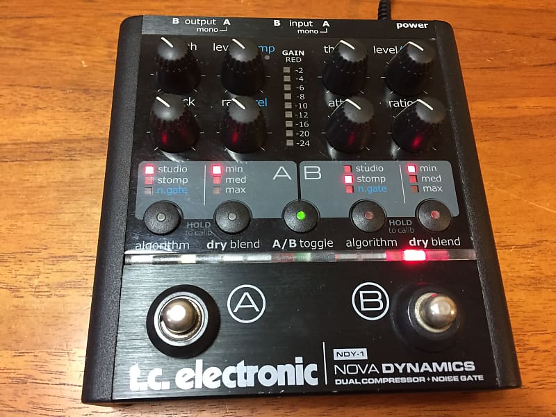 Tc Electronic NDY-1 NOVA Dynamics Dual Compressor+Noise Gate