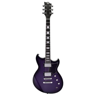 Reverend SENSEI RA Electric Guitar with Railhammer Pickups - Purple Burst image 1