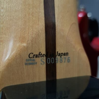 Fender   Aerodyne Stratocaster Ast75 Japan image 3