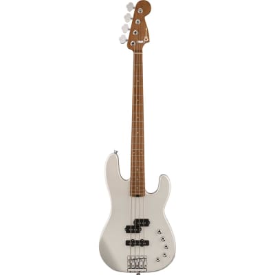 Charvel Pro-Mod San Dimas Bass PJ IV Bass Guitar, Platinum Pearl image 8