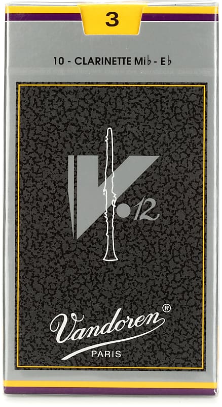 Vandoren CR613 V12 Eb Clarinet Reed - 3.0 (10-pack) image 1