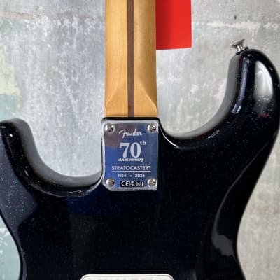Mint Fender 70th Anniversary Player Stratocaster - Nebula Noir image 9