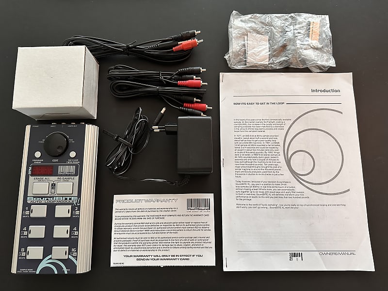 Red Sound Soundbite XL Looper / Sampler / FX Machine Reverb