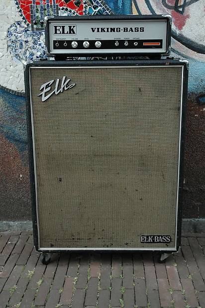 Elk Viking Bass 70's Black/Silver