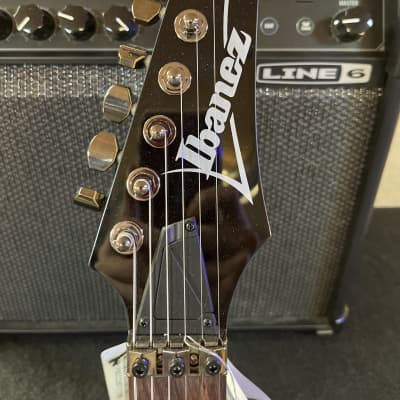 Ibanez S570AH Electric Guitar - Silver Wave Black image 5