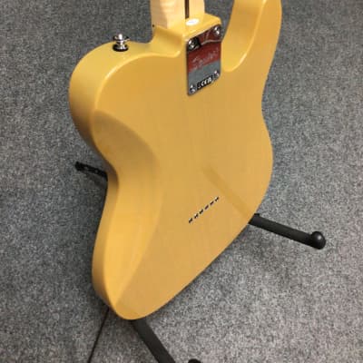 Squier Affinity Telecaster Left-Handed with String-Through Bridge Butterscotch Blonde image 9