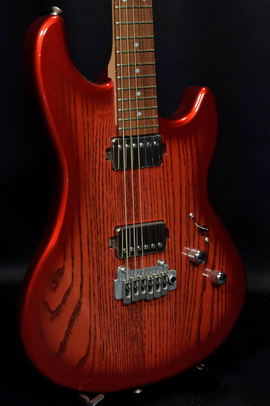 KAMINARI LIQUID-2 See Through Metalic Red Burst (S/N:15027) [02/08] (SALE)